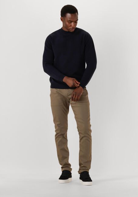 Dunkelblau DSTREZZED Pullover ARCHER MOCKNEK - large