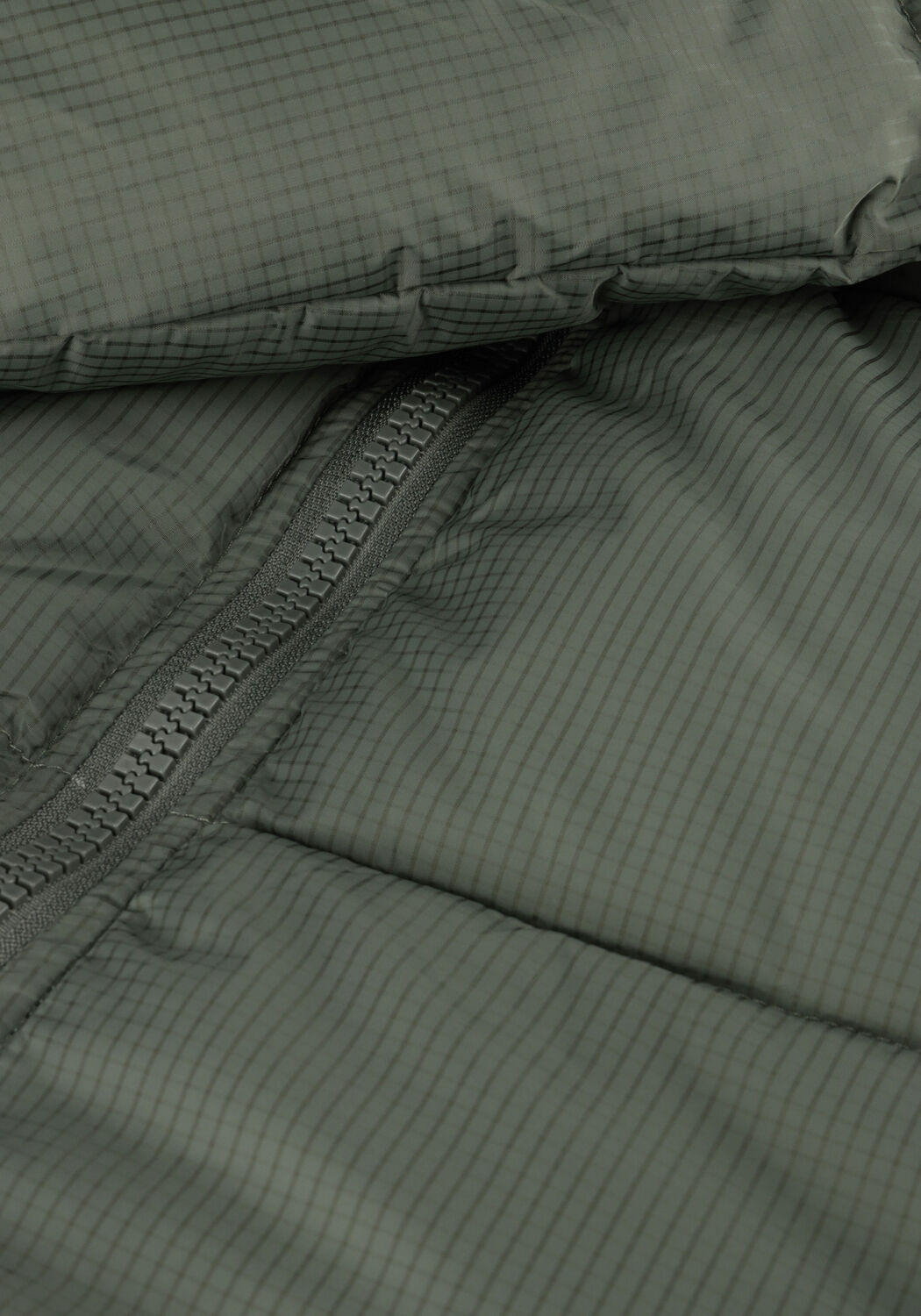 Gr&uuml;ne ANOTHER LABEL Wattierte Jack MILLE LONG PUFFER - large