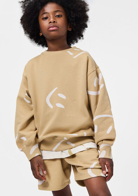 Sand MOLO Sweatshirt MONTI - large