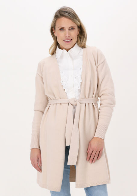 Beige MINUS Strickjacke LUPI LONG KNIT WRAP CARDIGAN - large
