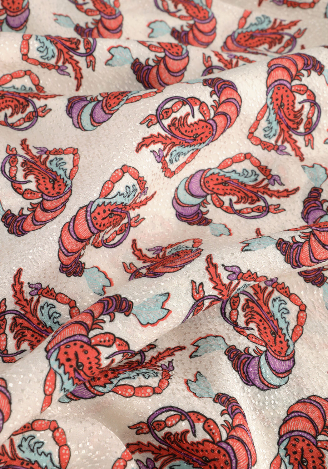 Orangene POM AMSTERDAM Blusen FETE DU SHRIMP BLOUSE - large