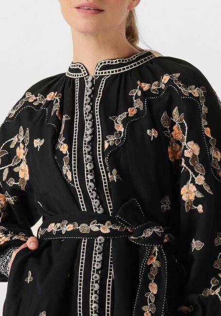 Schwarze SCARLETT POPPIES Minikleid FIUCCI SHORT DRESS - large