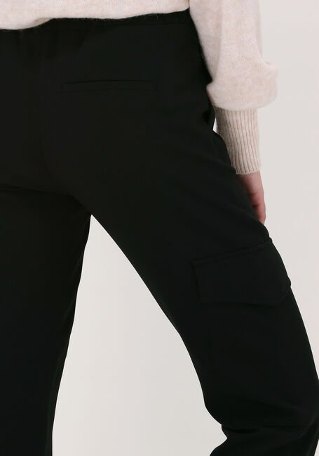 Schwarze LEVETE ROOM Cargohosen HELENA 4 PANTS - large