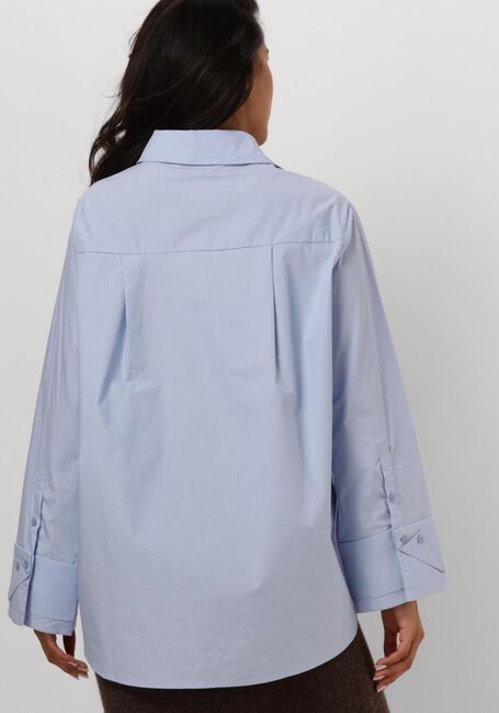 Hellblau NEO NOIR Blusen HESTHER POPLIN SHIRT - large