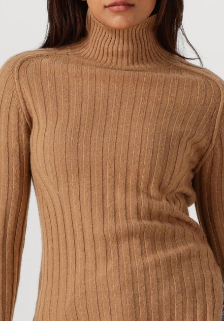 Camelfarbene VANESSA BRUNO Rollkragenpullover FAUCON - large