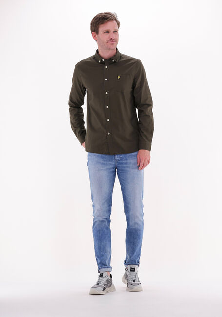 Olive LYLE & SCOTT Casual-Oberhemd REGULAR FIT LIGHT WEIGHT OXFORD SHIRT - large