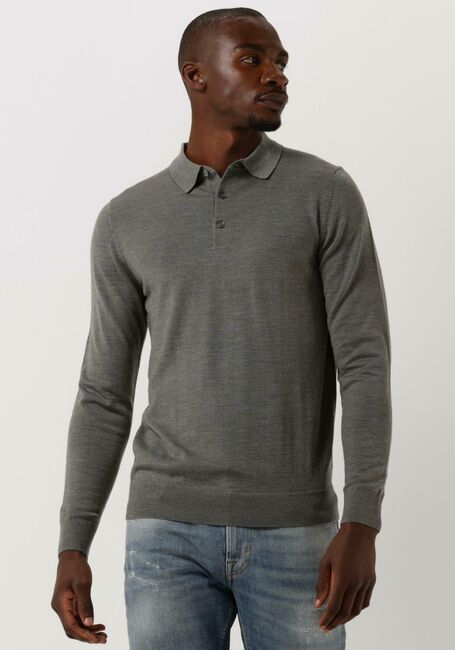 Grüne PROFUOMO Polo-Shirt POLO LONGSLEEVE - large