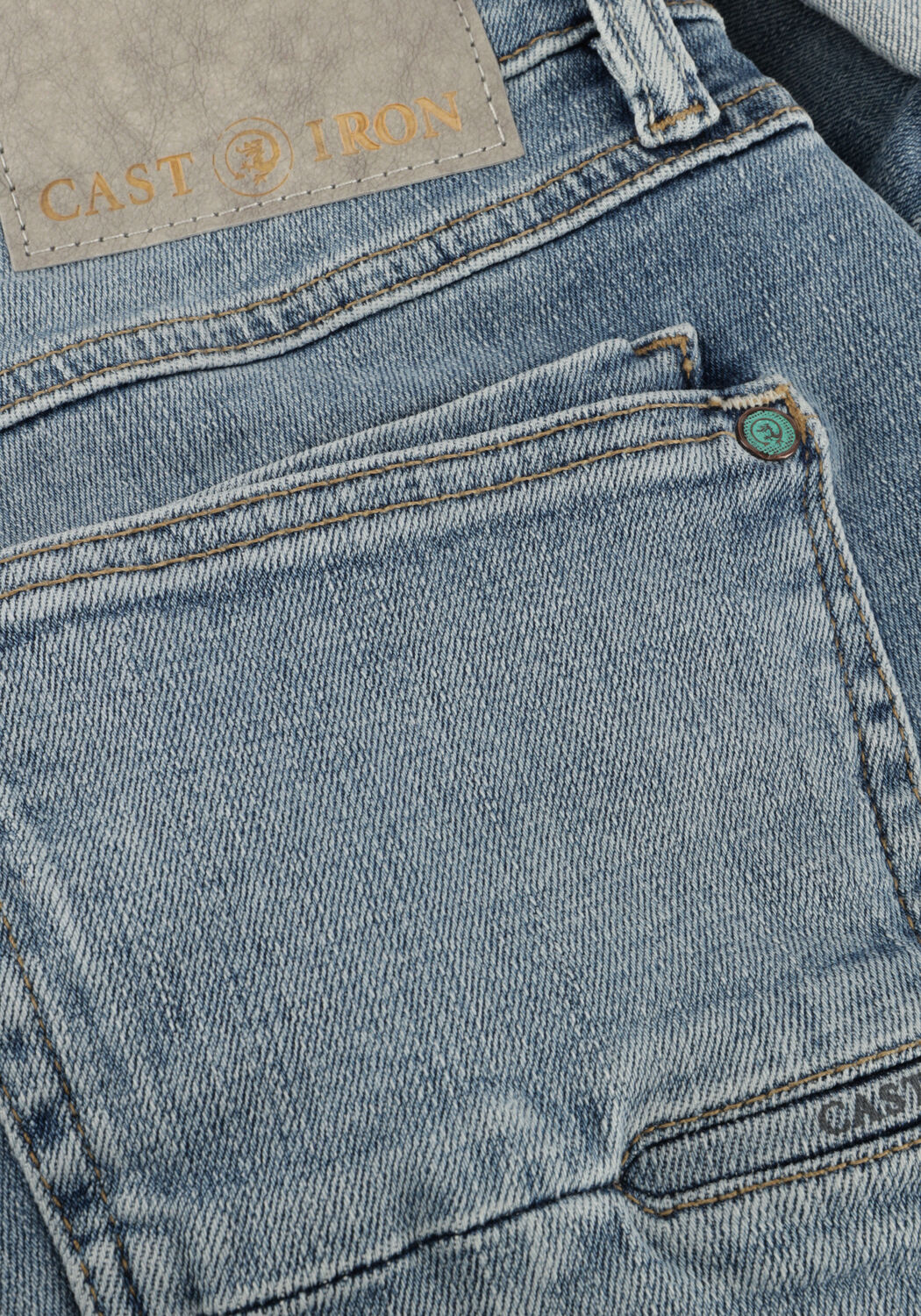 Hellblau CAST IRON Jeans SHIFTBACK SHORTS BRIGHT SUN FADED - large