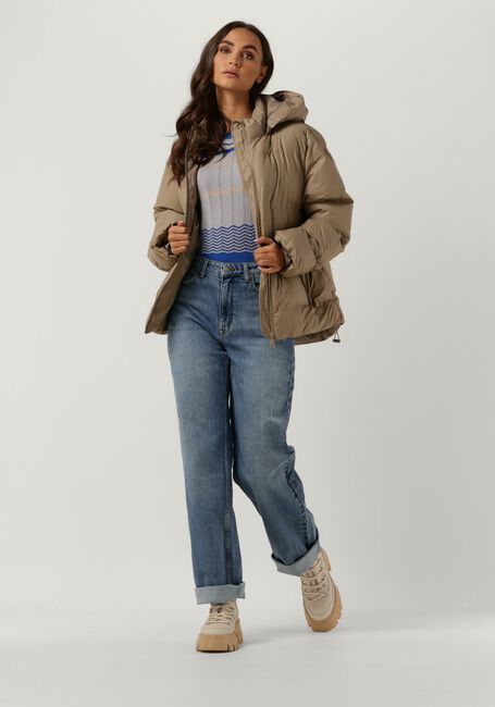 Beige NEO NOIR Wattierte Jack FOX C PUFFER JACKET - large