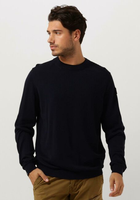 Dunkelblau VANGUARD Pullover CREWNECK COTTON MODAL - large