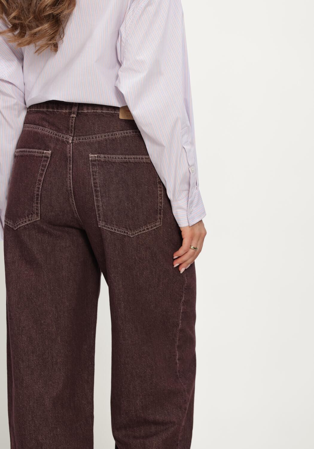 Braune AMERICAN VINTAGE Jeans OSHOW - large