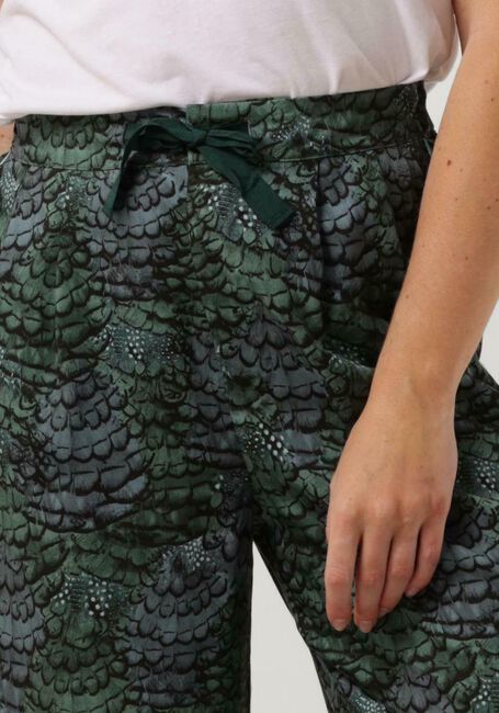 Grüne SCOTCH & SODA Weite Hose ELENI HIGH-RISE WIDE LEG PYJAMA PANT - large