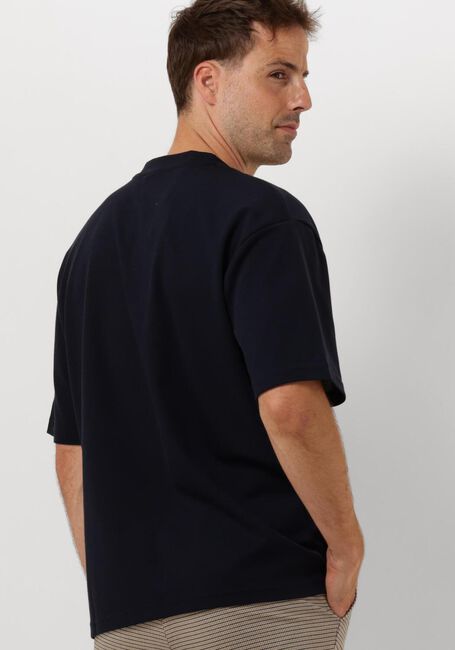 Dunkelblau SELECTED MEN T-shirt SLHLOOSEOSCAR SS O-NECK TEE NOOS - large