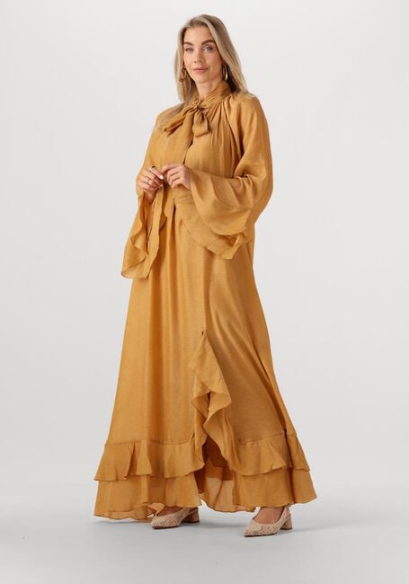 Gelbe MES DEMOISELLES Maxikleid FRELLY - large