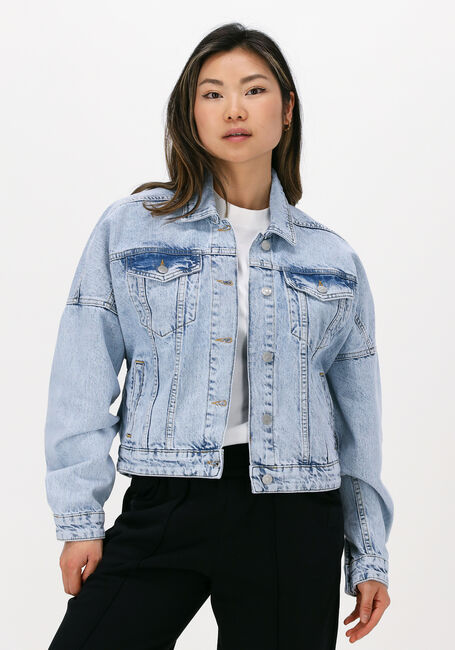 Blaue COLOURFUL REBEL Jeansjacke ADELE DENIM JACKET - large