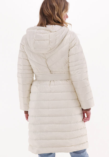 Creme MICHAEL KORS Wattierte Jack LONG FITTED PUFFER - large