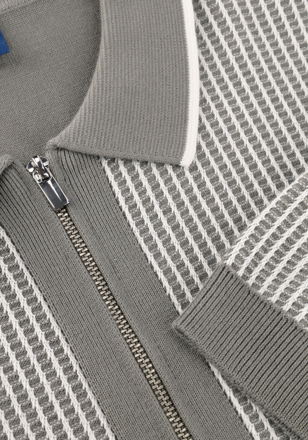 Gr&uuml;ne BLUE INDUSTRY Polo-Shirt KNITTED POLO SHORT SLEEVE - large