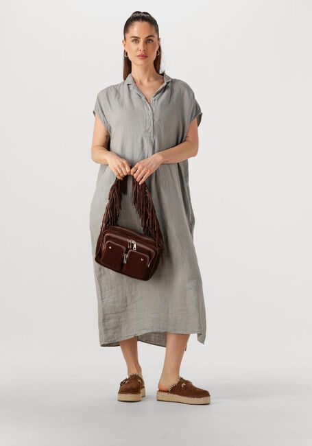 Graue PENN & INK Maxikleid DRESS - large