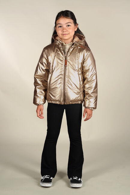 Goldfarbene MOODSTREET Wattierte Jack WINTERJACKET JET - large