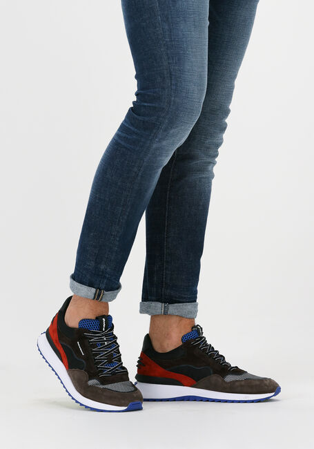 Braune FLORIS VAN BOMMEL Sneaker Low SFM-10100 - large