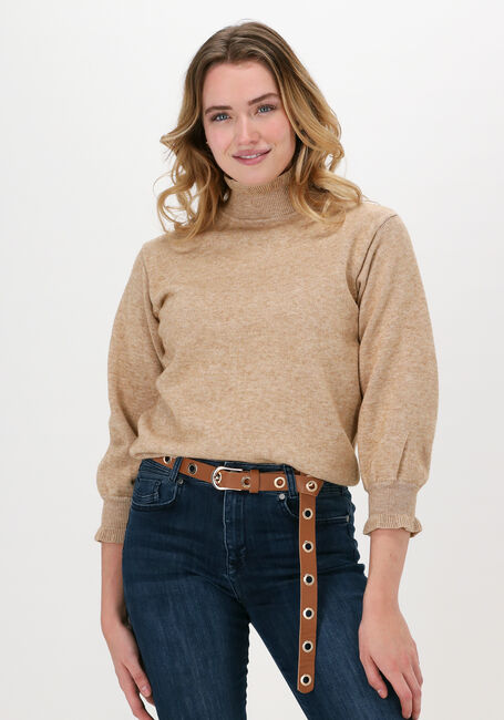 Camelfarbene MINUS Pullover CECELINE KNIT PULLOVER - large