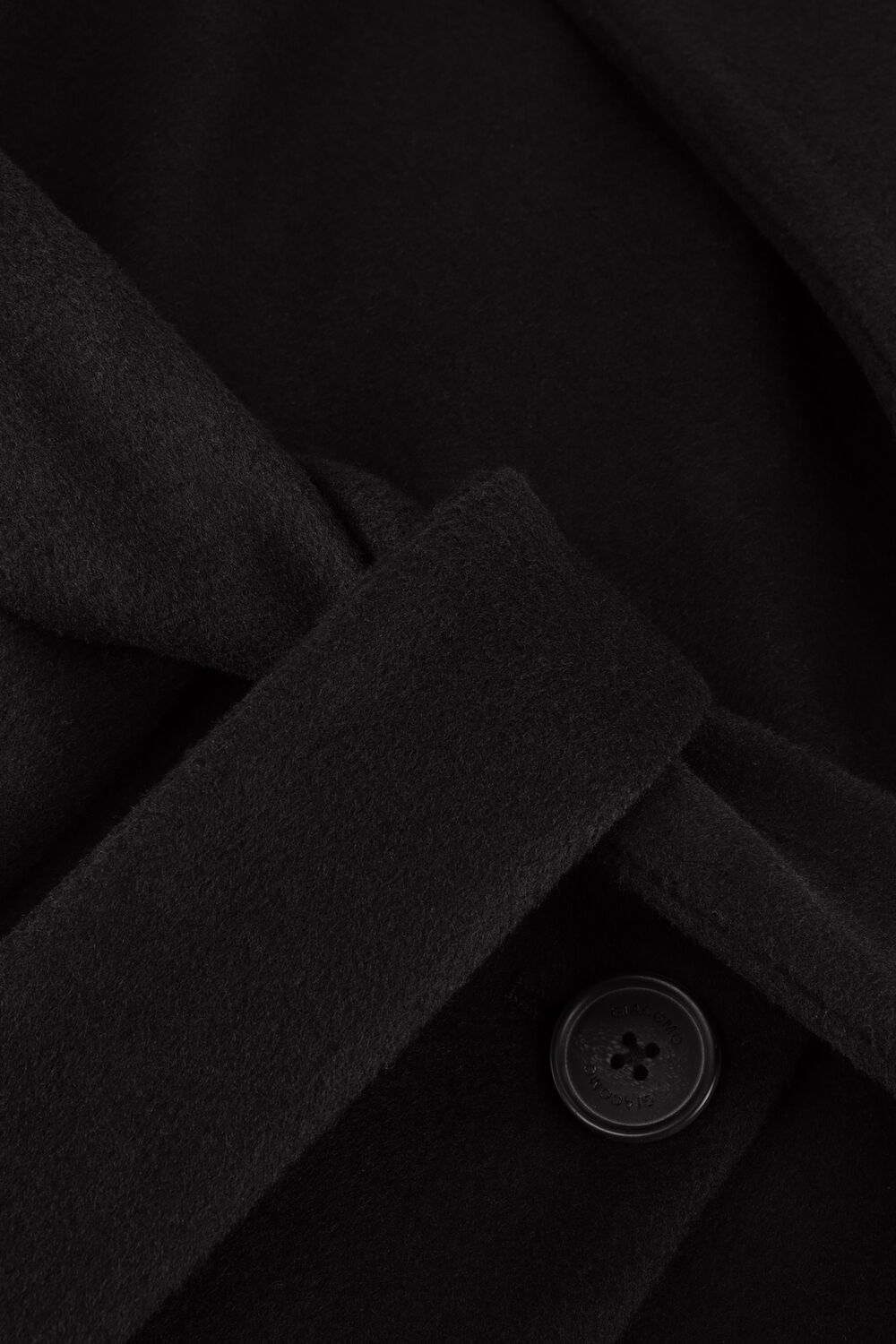 Schwarze GIACOMO THE JACKET M&auml;ntel 6618736 - large