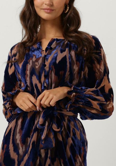 Blaue FREEBIRD Minikleid SENNA DRESS - large