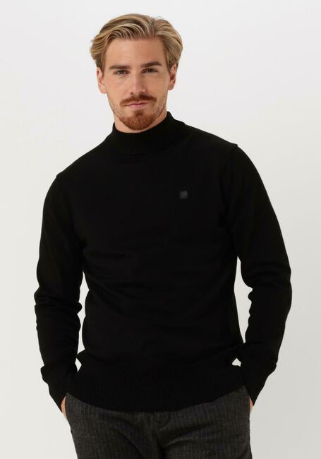 Schwarze G-STAR RAW Pullover PREMIUM CORE MOCK KNIT - large
