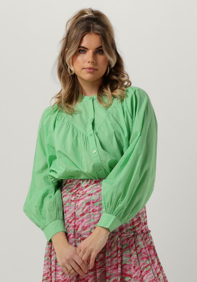 grüne circle of trust bluse devora blouse