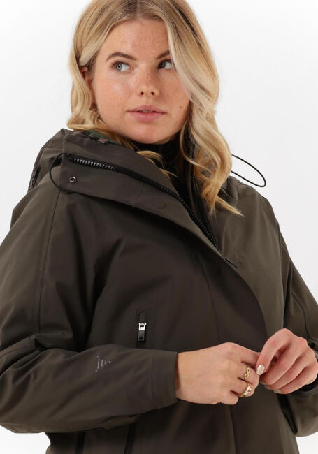 Dunkelgrün KRAKATAU Parkas QW383 - large