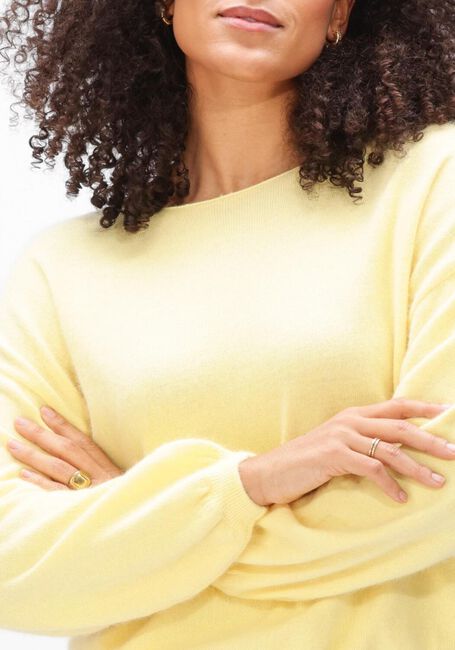 Gelbe TWNS Strickjacke LOS ANGELES - large