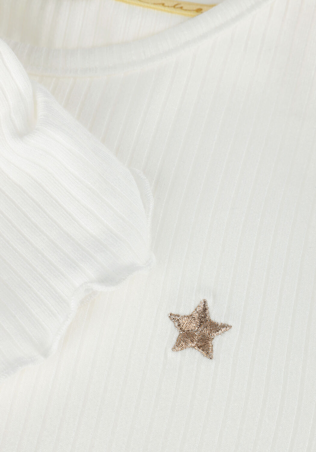 Wei&szlig;e LIKE FLO T-shirt ELISE FLO GLITTER TOP - large