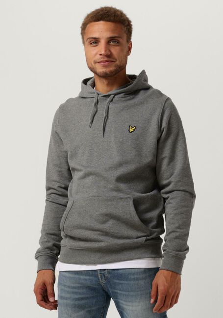 Graue LYLE & SCOTT Pullover & Cardigans PULLOVER HOODIE - large