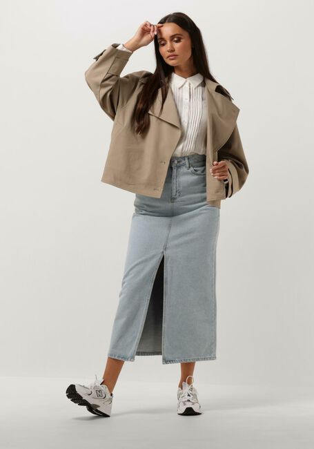 Beige SECOND FEMALE Jack SILVIA TRENCH JACKET - large