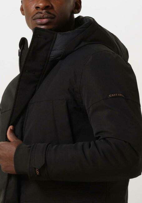 Schwarze CAST IRON Parkas PARKA JACKET HIGH TWILL RAMTURE - large