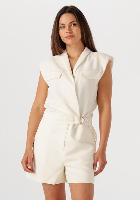 Weiße AAIKO Jumpsuit MEGAN PES 546 - large