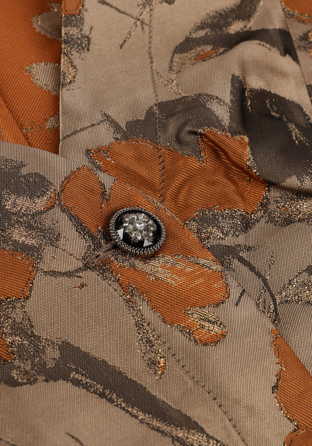 Goldfarbene BRUUNS BAZAAR Minikleid WHIRLING AMARU DRESS - large