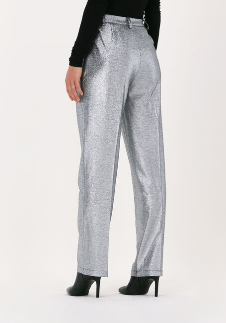 Silberne SELECTED FEMME Hose SANA HW TAPERED PANTS - large
