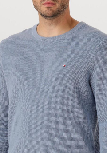 Hellblau TOMMY HILFIGER Pullover ESSENTIAL STRUCTURE CREW NECK - large
