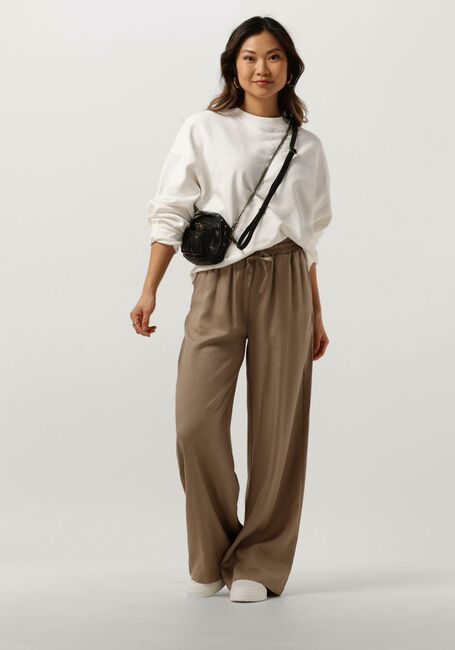 Beige OBJECT Weite Hose OBJTILDA TALULA LONG PANT - large