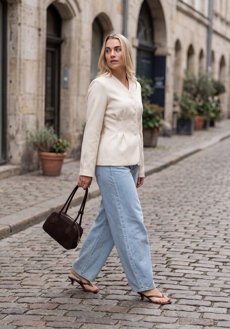 Creme MSCH COPENHAGEN Blazers MSCHESTERIANE BLAZER - large