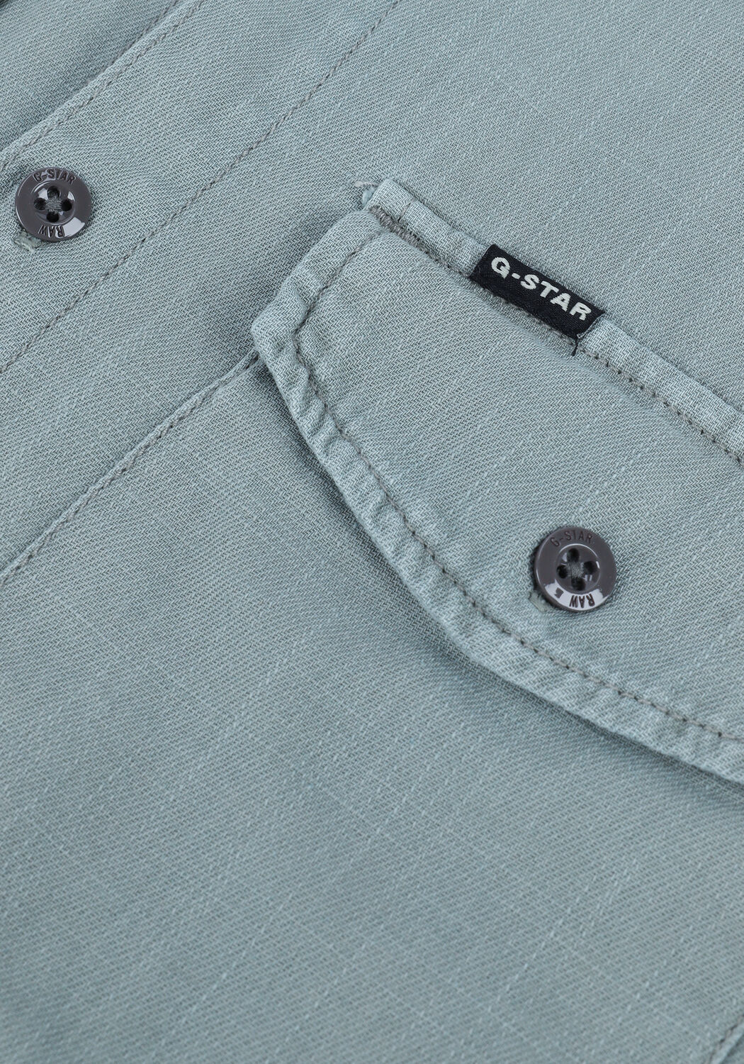 Gr&uuml;ne G-STAR RAW Casual-Oberhemd MARINE SLIM SHIRT S\S - large