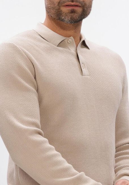 Beige SAINT STEVE Polo-Shirt GUNTHER - large