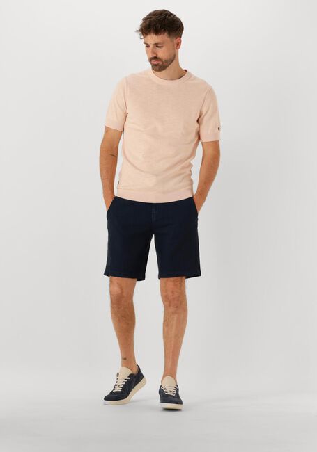 Schwarze CAST IRON Kurze Hose CHINO SHORTS STRUCTURE - large