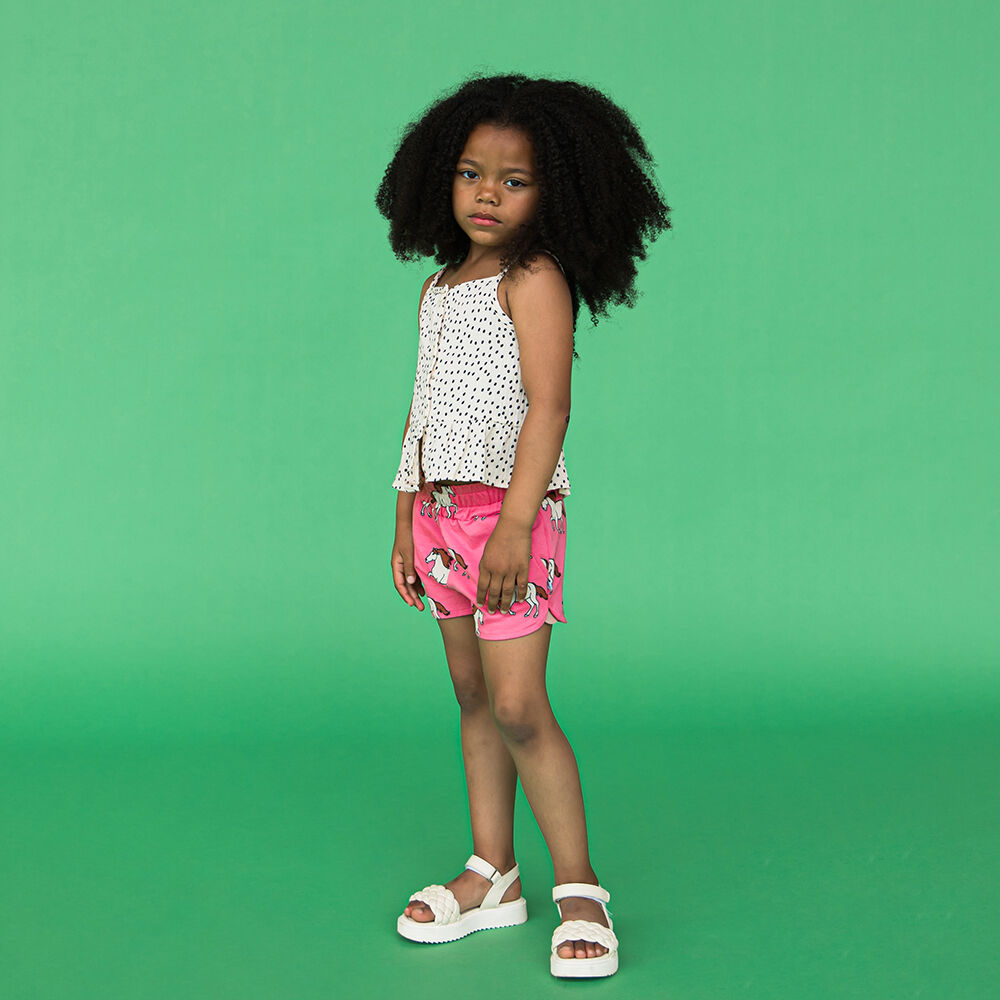 Rosane CARLIJNQ Hosen WILD HORSE - SPORTY GIRLS SHORTS - large