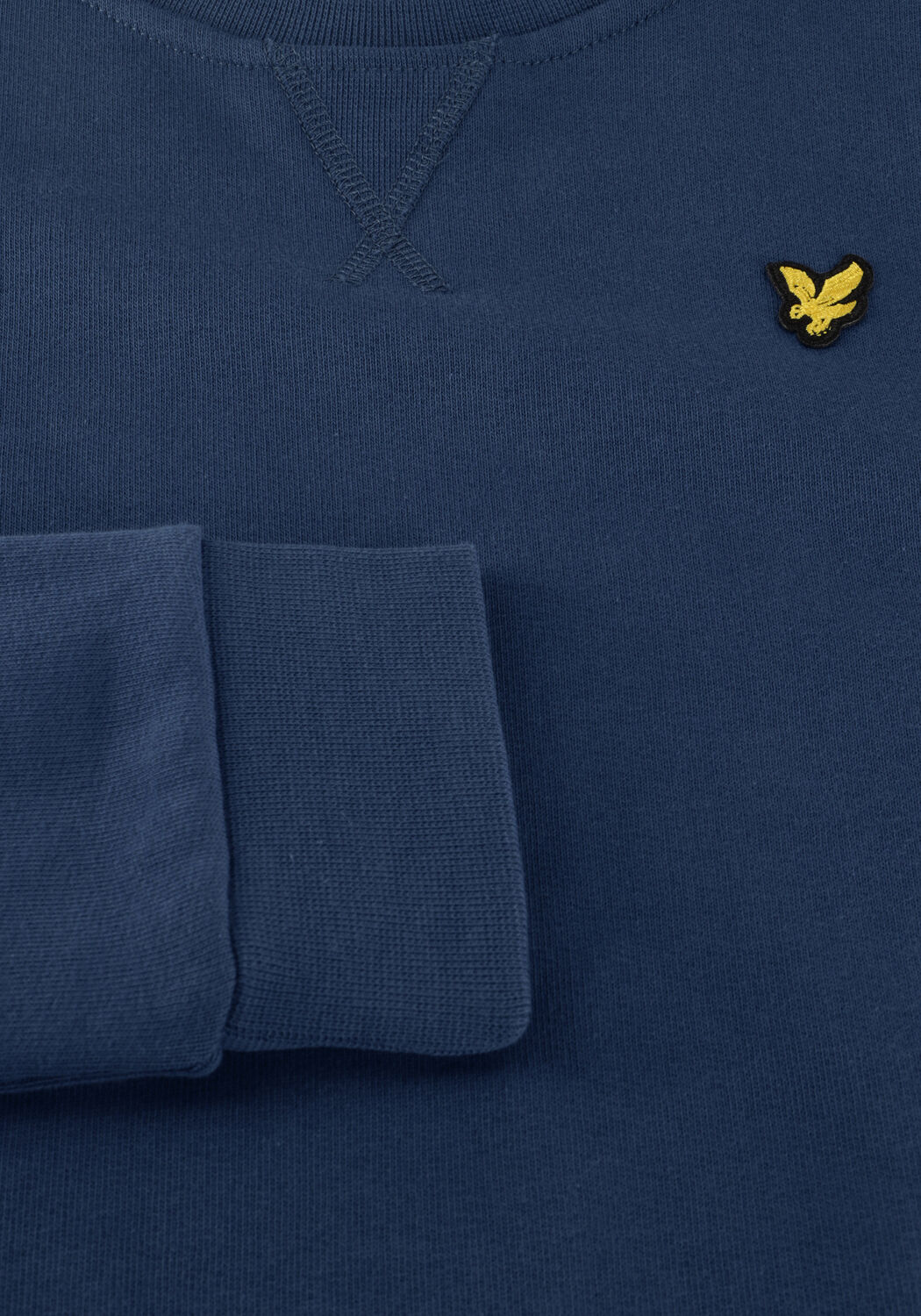 Dunkelblau LYLE & SCOTT Pullover CREW NECK SWEATSHIRT BOYS - large