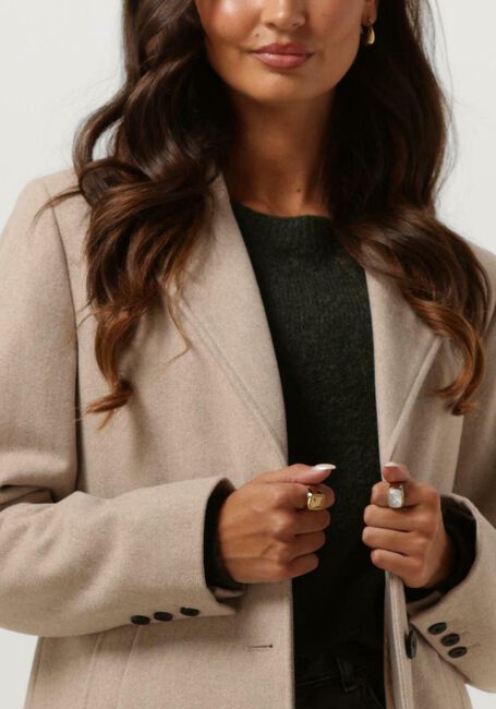 Sand SELECTED FEMME Mäntel SLFALMA WOOL COAT - large