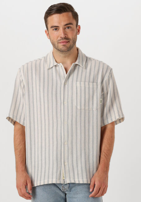Graue WOODBIRD Casual-Oberhemd WBBANKS WEEVE SHIRT - large