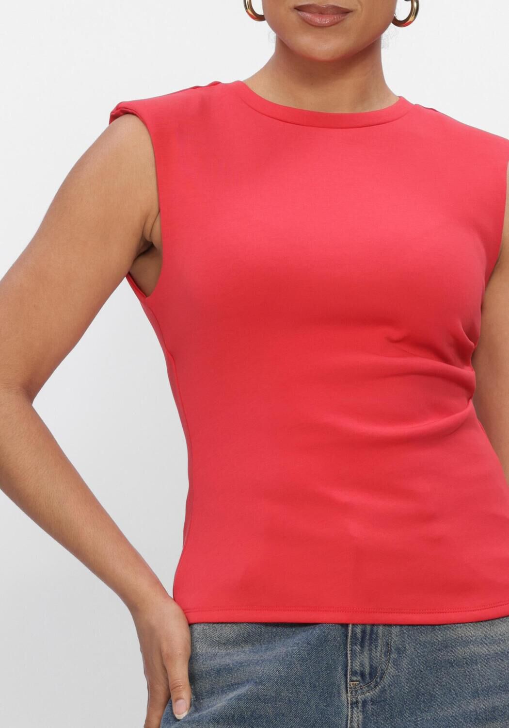 Rote Y.A.S. Tops & T-shirts YASPINA SL TOP NOOS - large