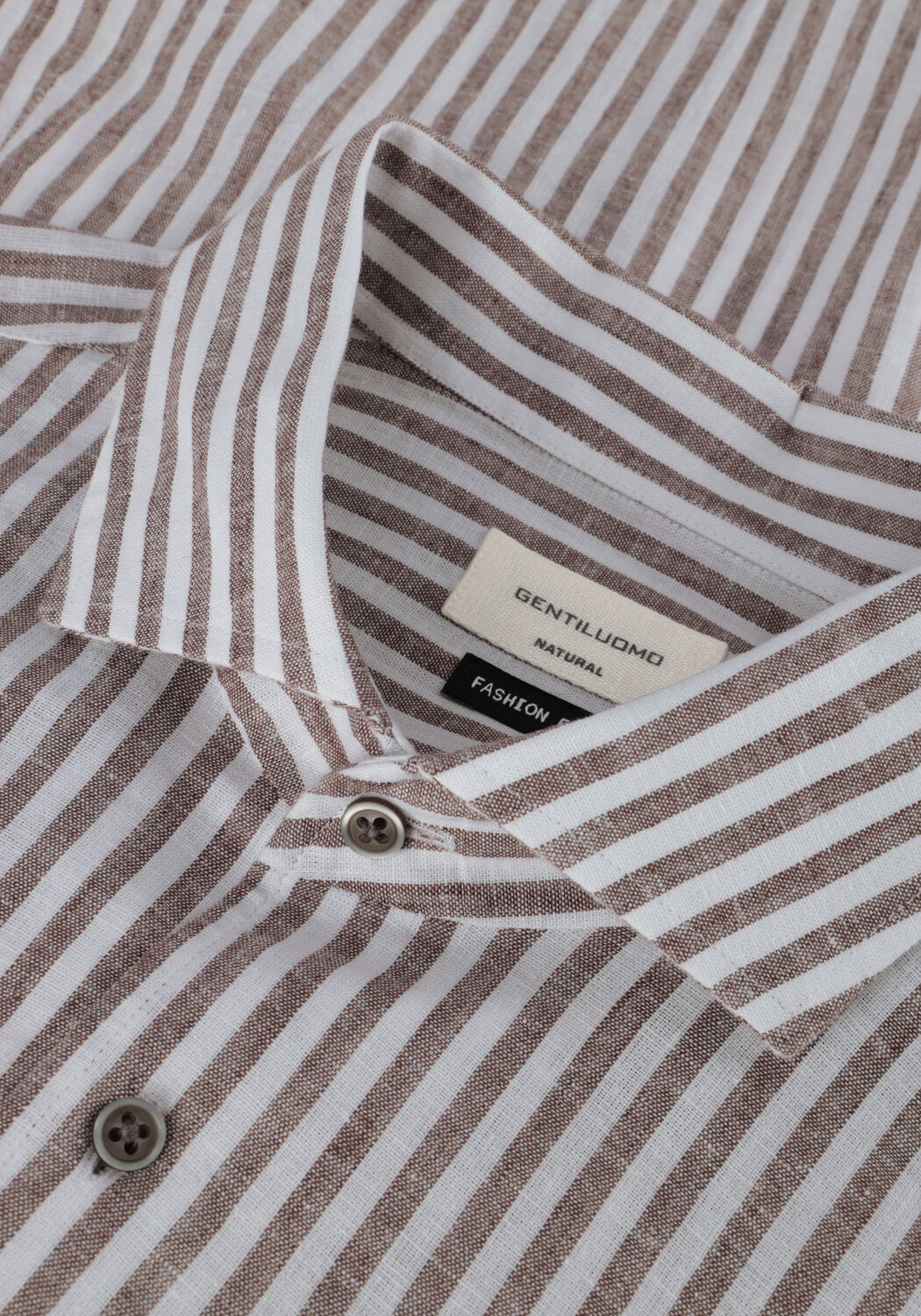 Braune GENTILUOMO Casual-Oberhemd S9324-530 - large